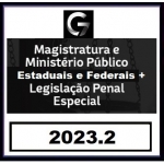 COMBO: Magistratura Ministério Público Estadual + Complementares Estaduais e Federais + Legislação Penal Especial (G7 2023.2)